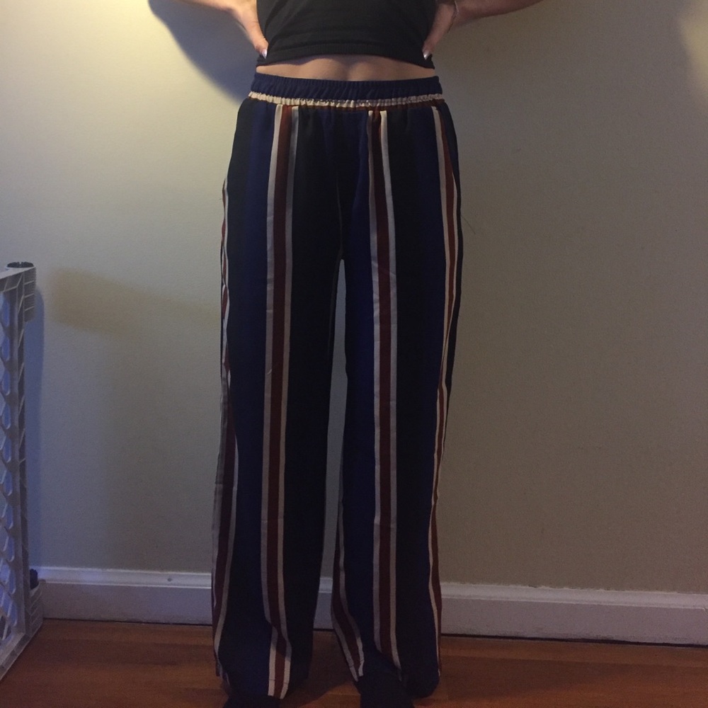 Fun striped pants!
